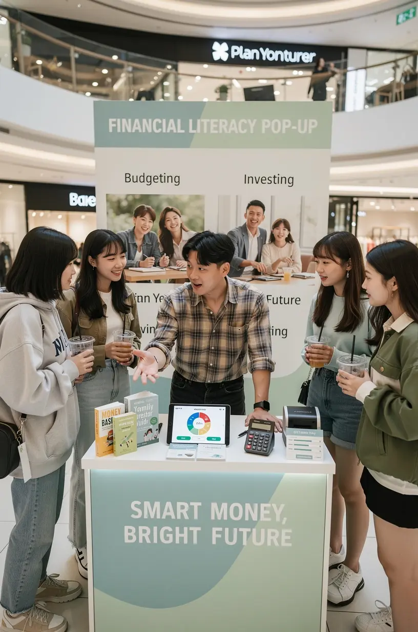 Infografika zobrazujúca jednoduché kroky na správu osobného rozpočtu a úspor na blogu.